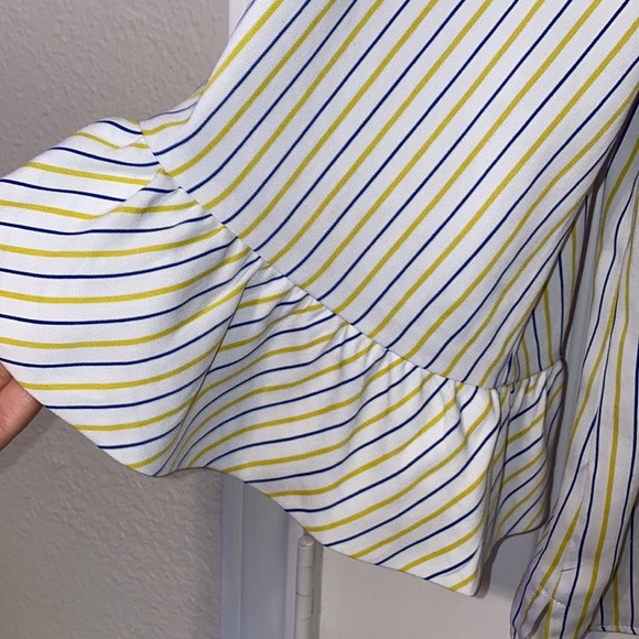 STRIPED BLOUSE - Picture 7 of 11
